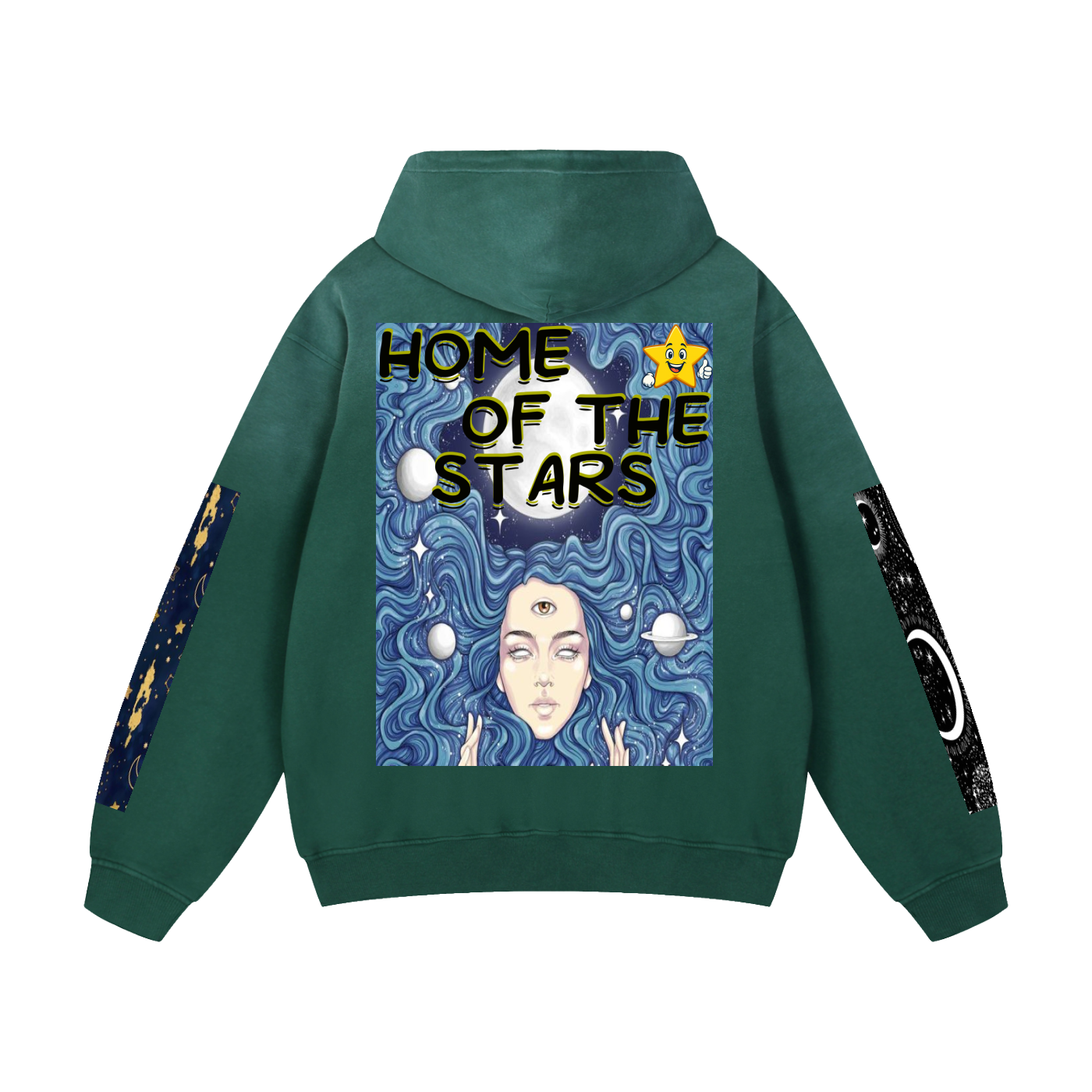 Verde Elementary Heavyweight Sun-faded Oversized Hoodie