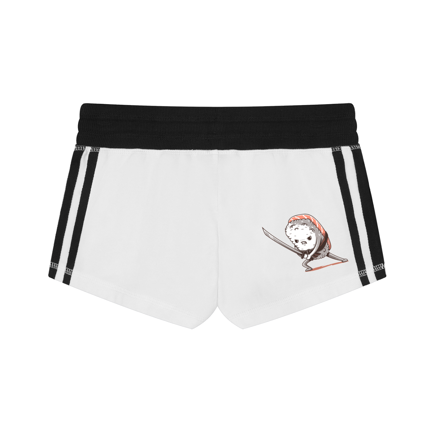 Sushi Samurai Women's Contrast Stripe Track Shorts