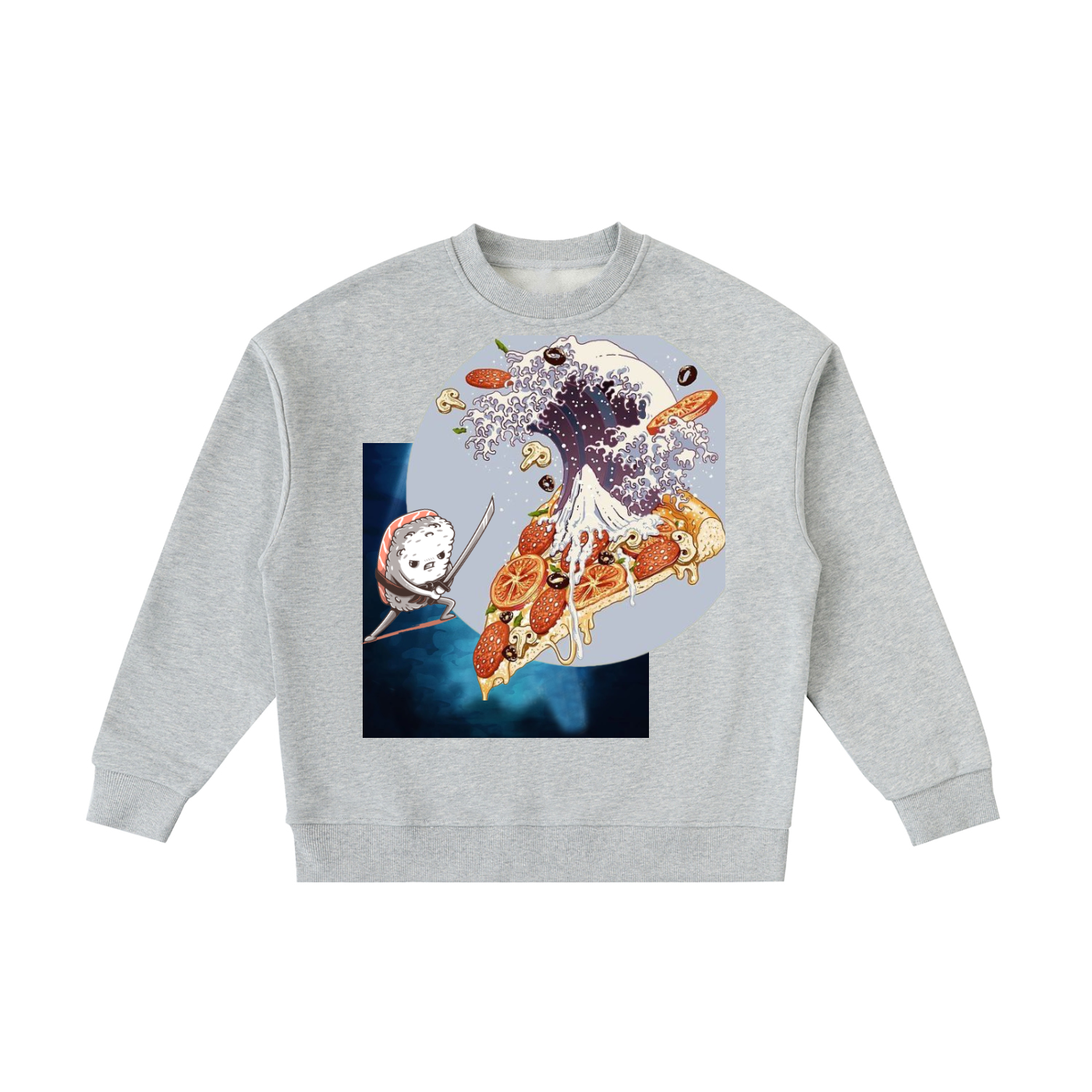 Samurai Sushi Essential Fleece Kids' Crewneck Sweatshirt