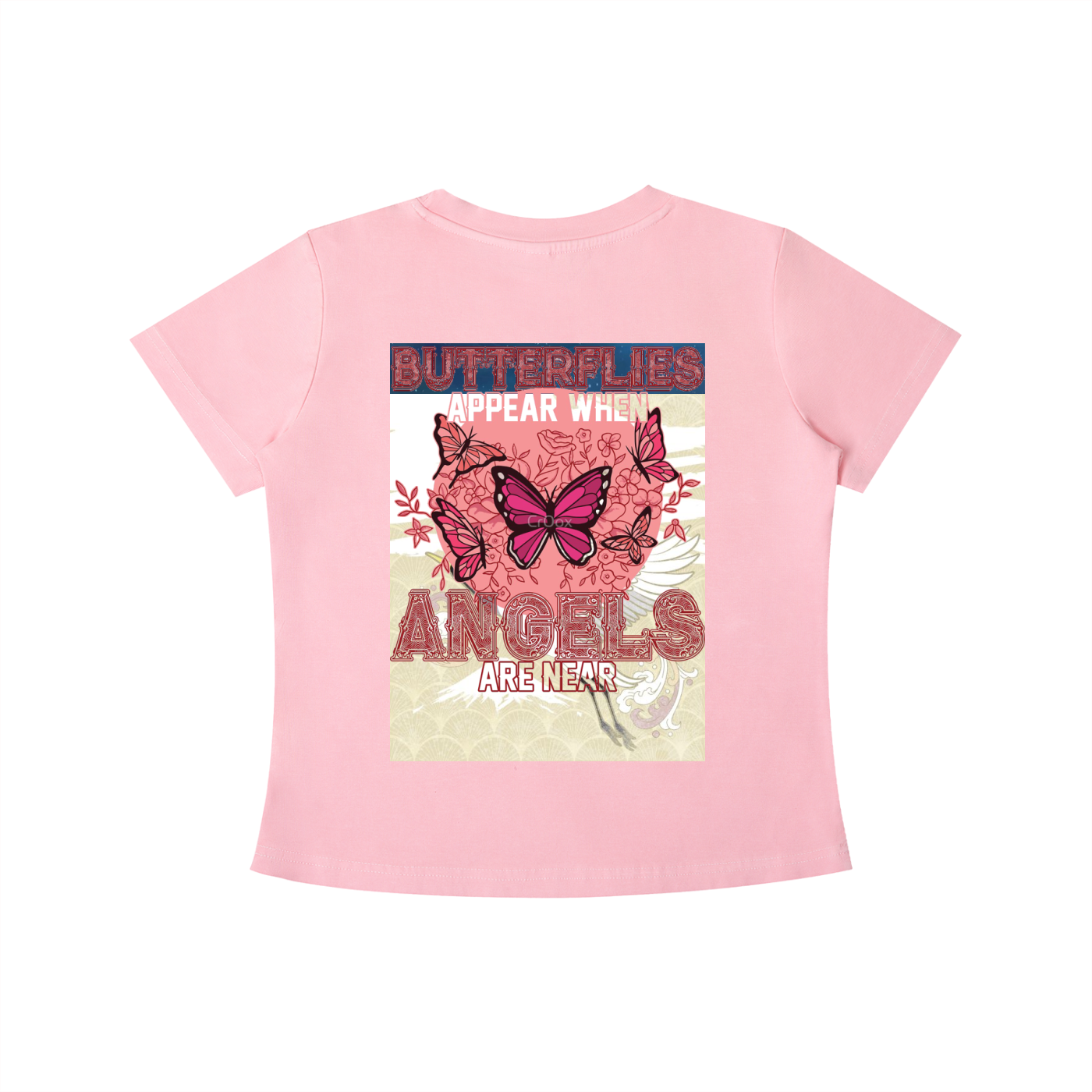 I am Beautiful Vintage Wash Slim Fit T-shirt