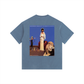 Vintage Minnie Rip Washed Oversized Cotton T-Shirt