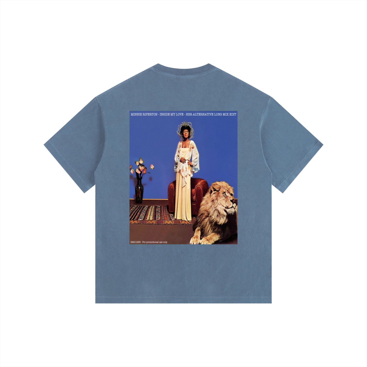 Vintage Minnie Rip Washed Oversized Cotton T-Shirt