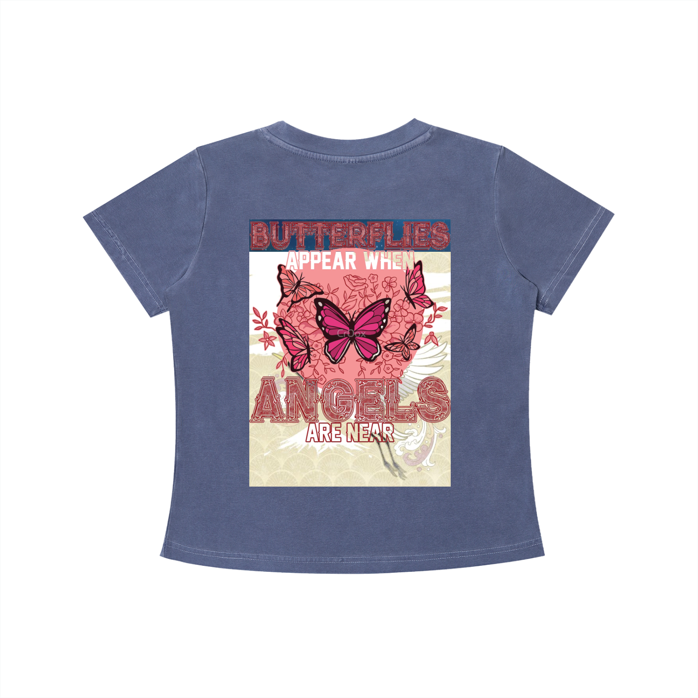 I am Beautiful Vintage Wash Slim Fit T-shirt