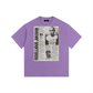 Vintage Rebellious JukeBox Washed Oversized Cotton T-Shirt