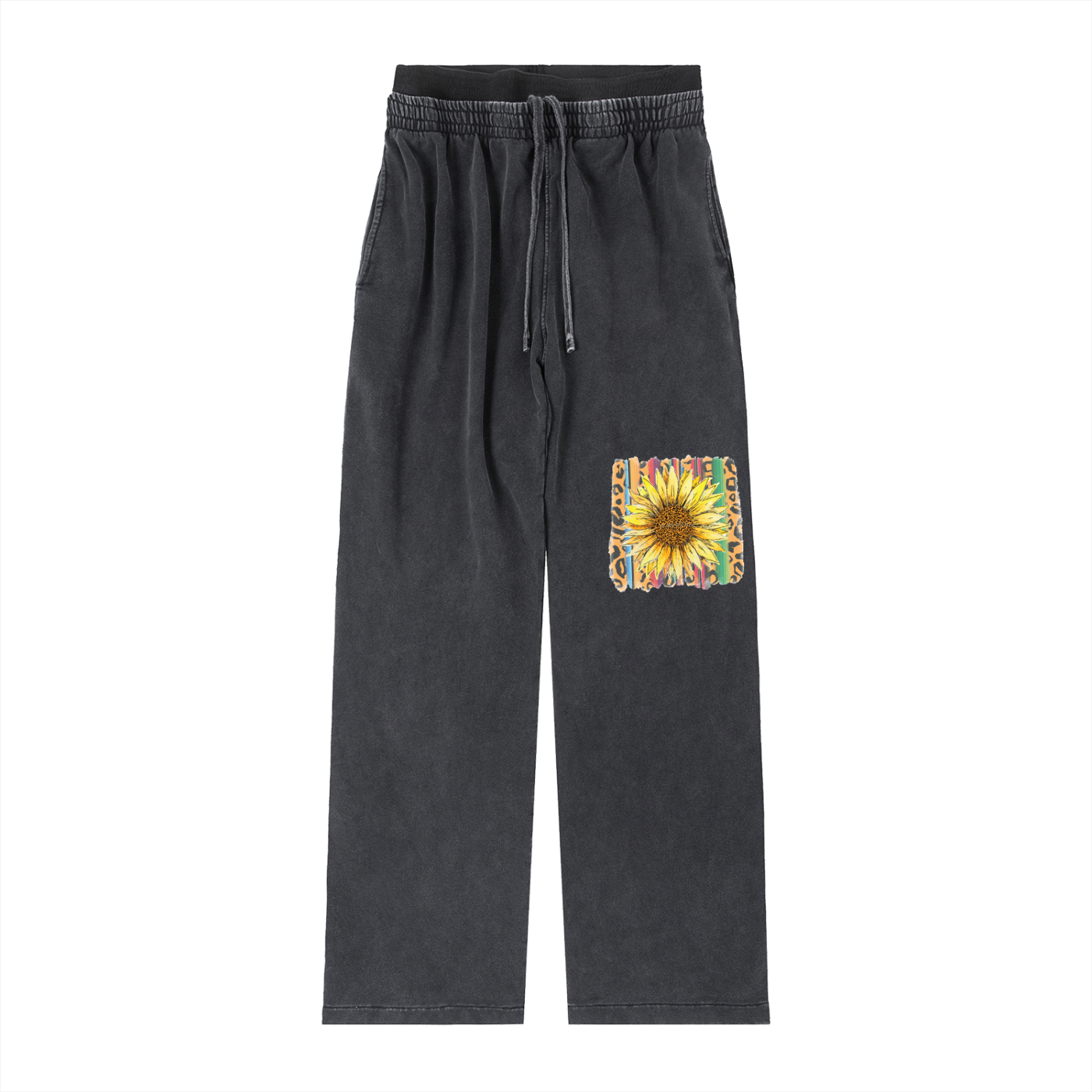 Stay Wild Vintage Washed Waist Pants
