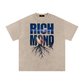 Richmond Snow Washed Oversized Cotton T-Shirt
