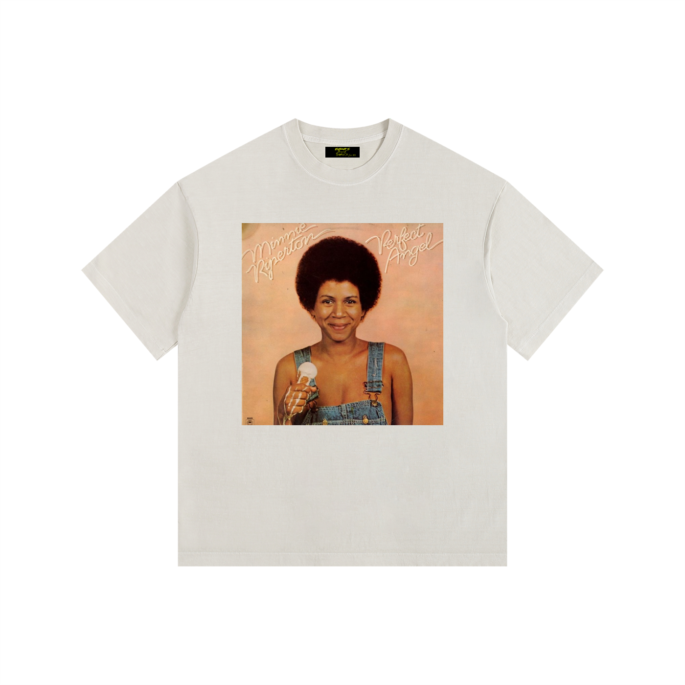Vintage Minnie Rip Washed Oversized Cotton T-Shirt