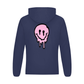 Graphic styled Melted Smiley Soft Hooded Sports Jacket