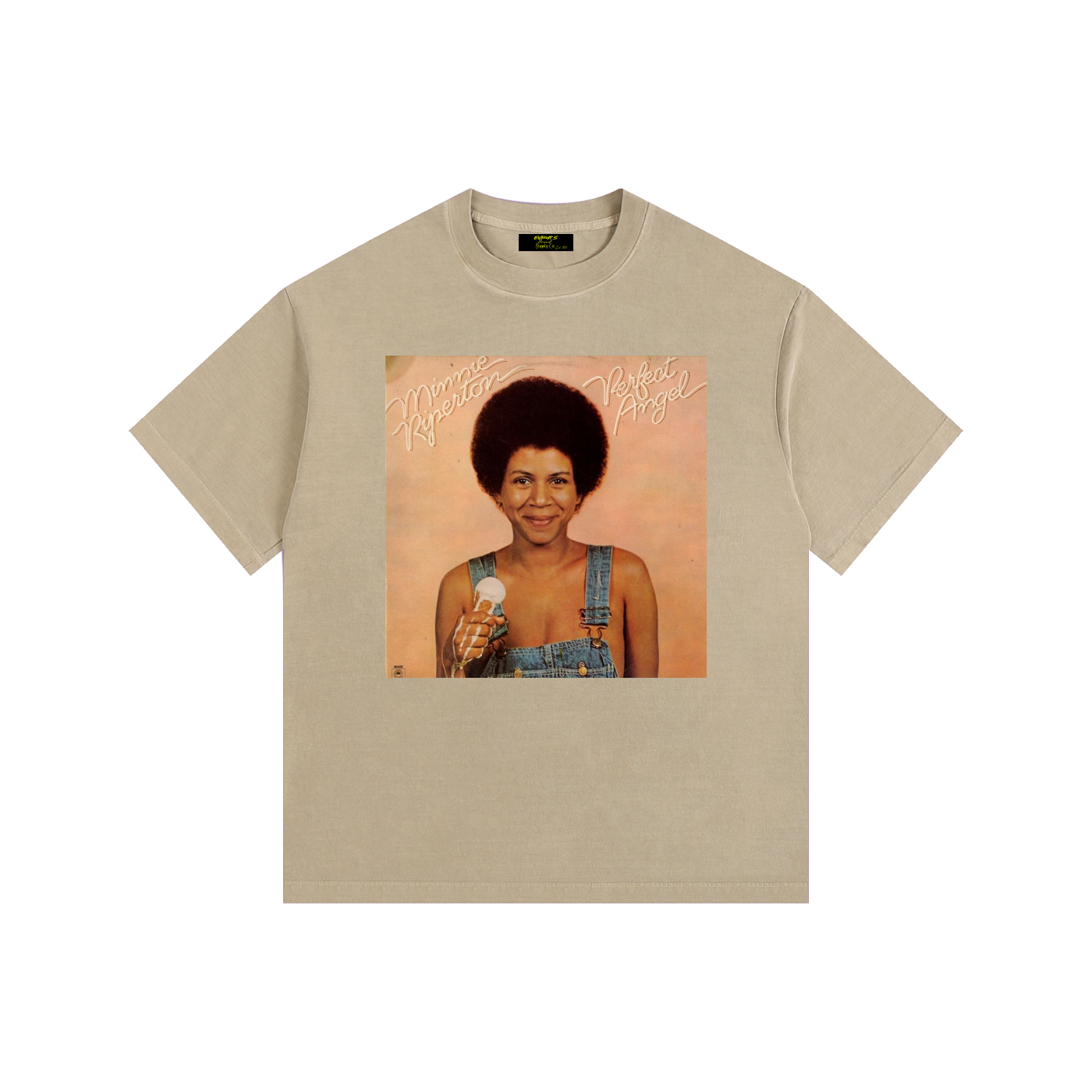 Vintage Minnie Rip Washed Oversized Cotton T-Shirt
