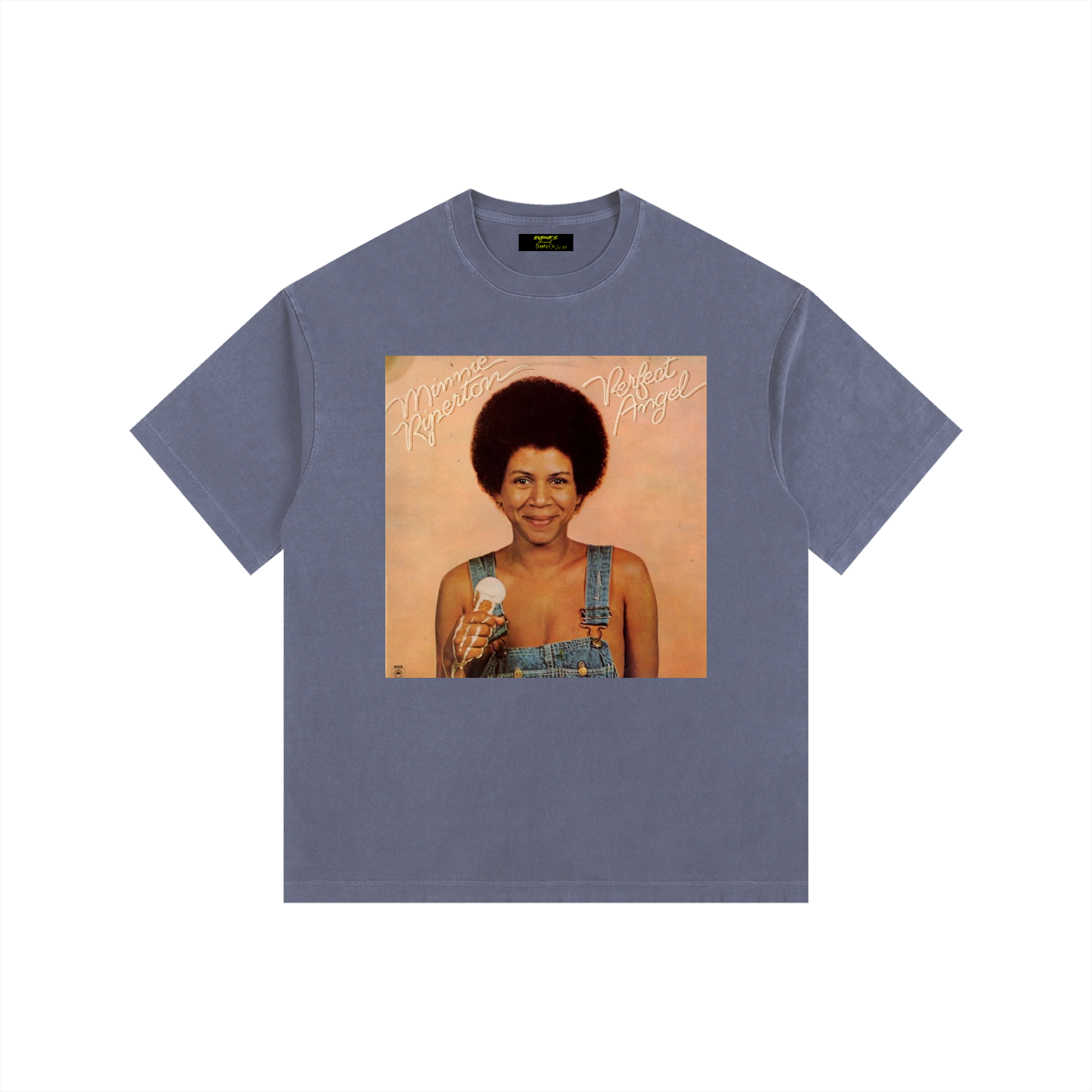 Vintage Minnie Rip Washed Oversized Cotton T-Shirt