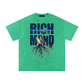 Richmond Snow Washed Oversized Cotton T-Shirt