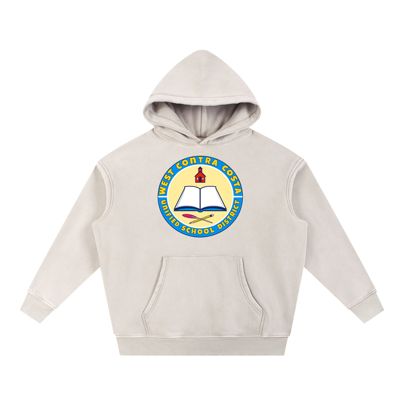 District Snow Wash Fleece Oversize Hoodie