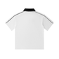 Plane Jane Contrast Collar Short-Sleeve Polo Shirt