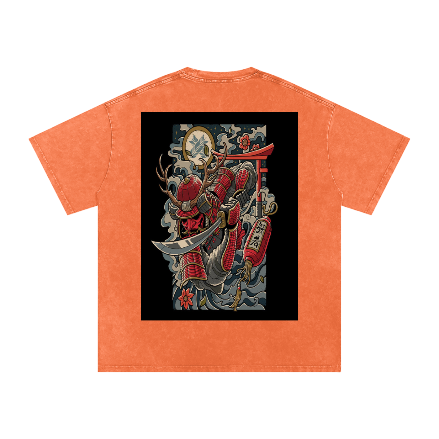 Richmond Snow Washed Oversized Cotton T-Shirt