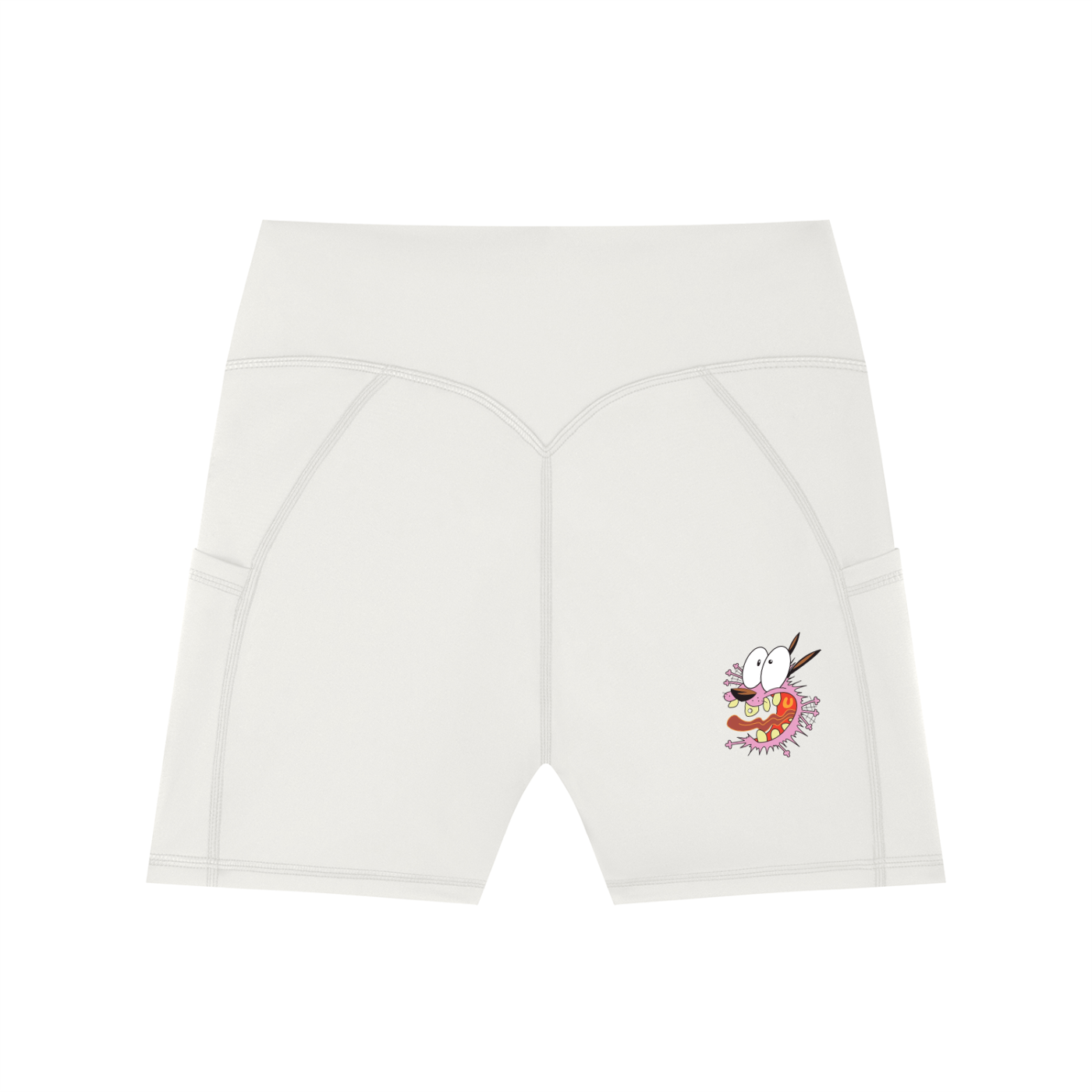 Women's High-Waisted Pocket Biker Shorts