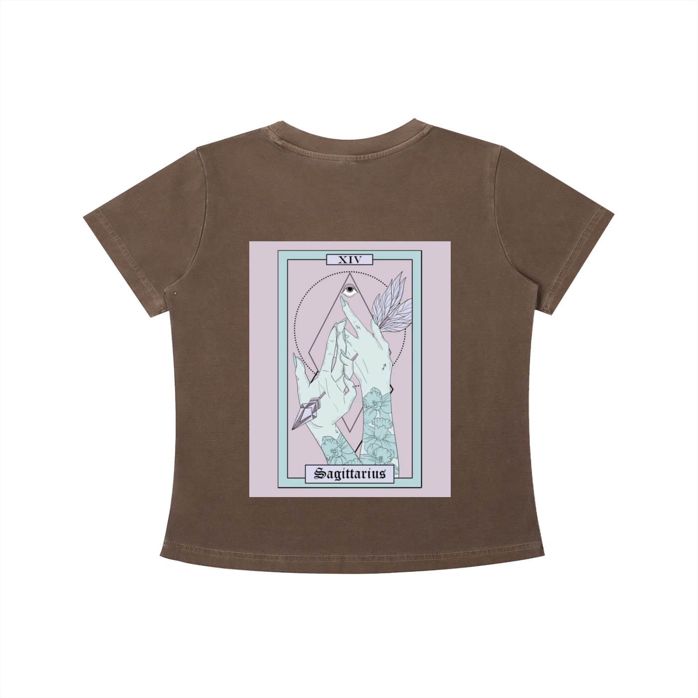 December Girl Vintage Wash Slim Fit T-shirt