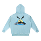 Richmond Snow Wash Fleece Oversize Hoodie