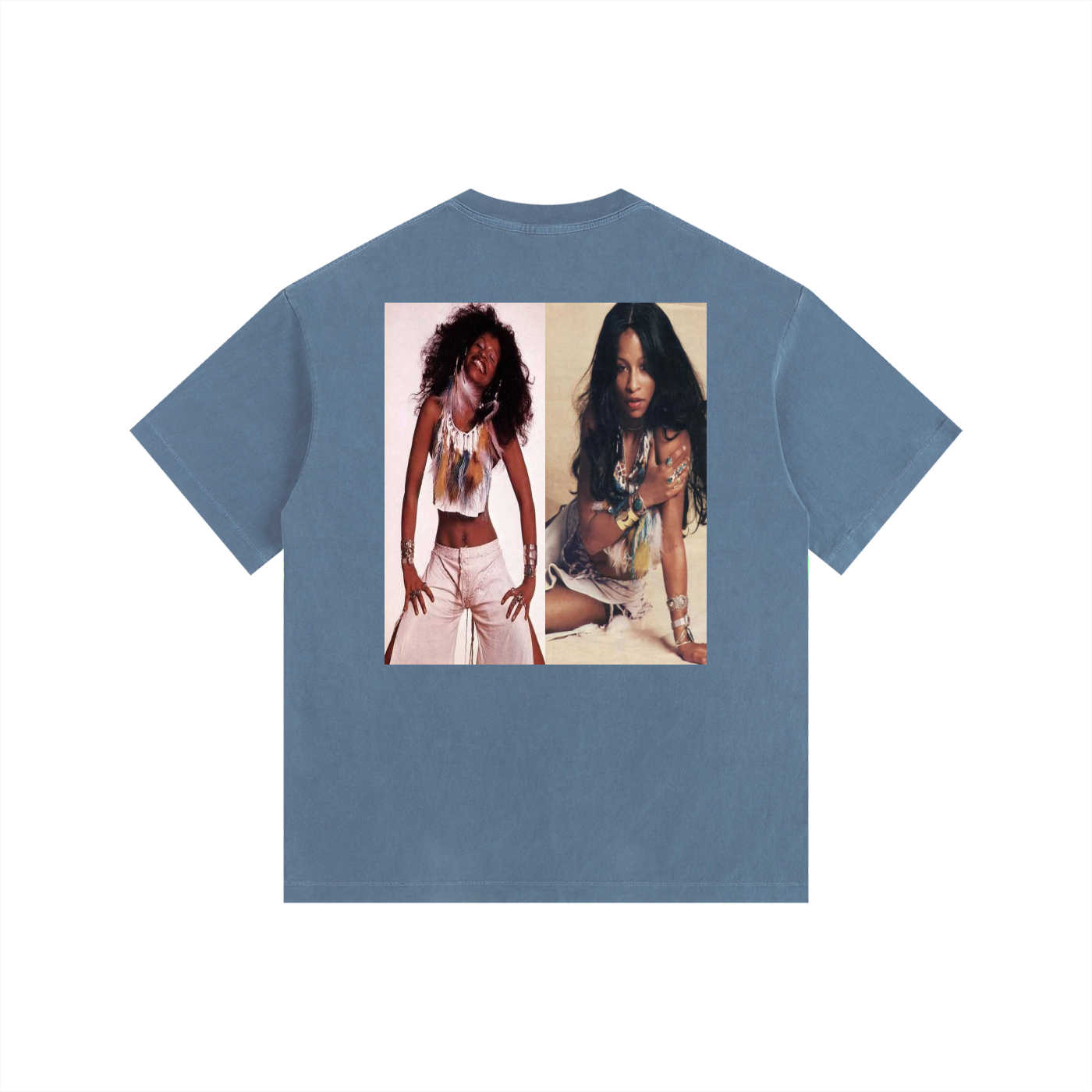 Vintage Chaka Khan Washed Oversized Cotton T-Shirt