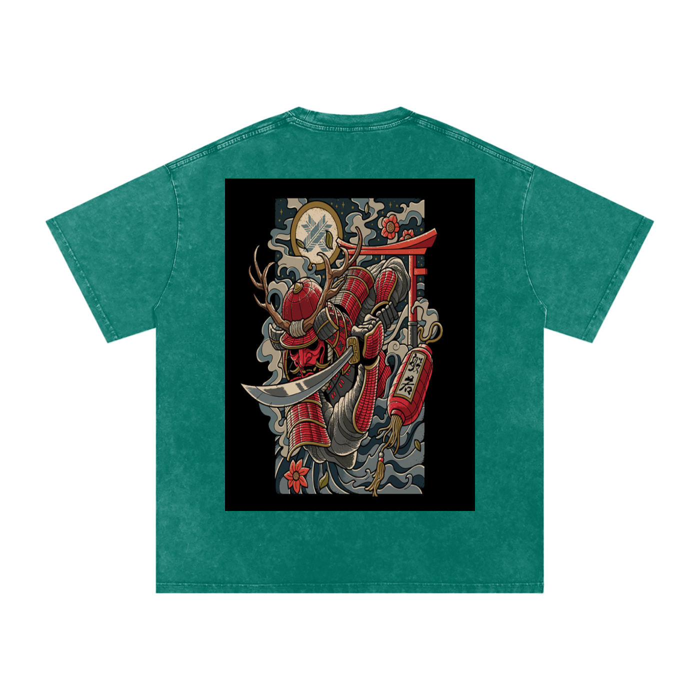 Richmond Snow Washed Oversized Cotton T-Shirt