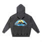 Richmond Snow Wash Fleece Oversize Hoodie