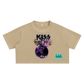 Graphic KISS vintage Snow Washed Crop Top