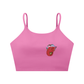 Stay Wild Spaghetti Strap Yoga Sports Bra