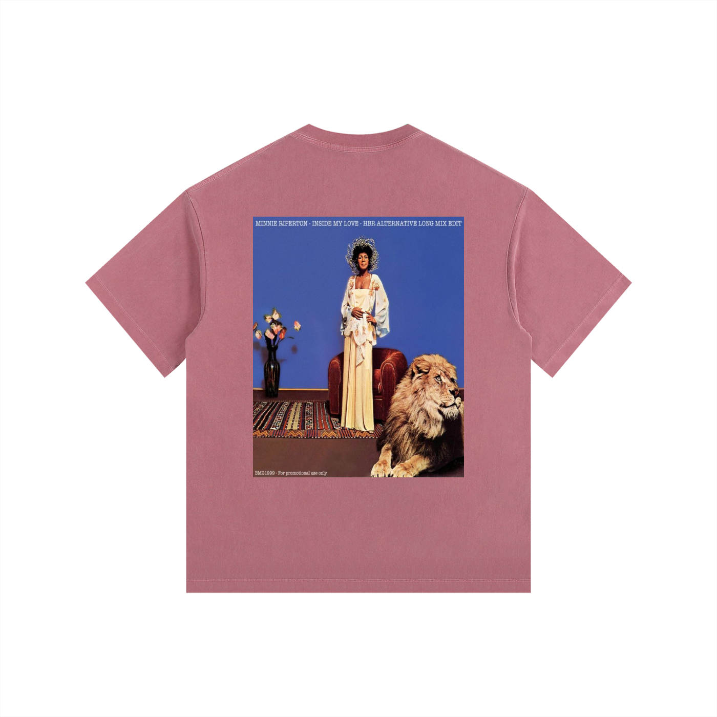 Vintage Minnie Rip Washed Oversized Cotton T-Shirt
