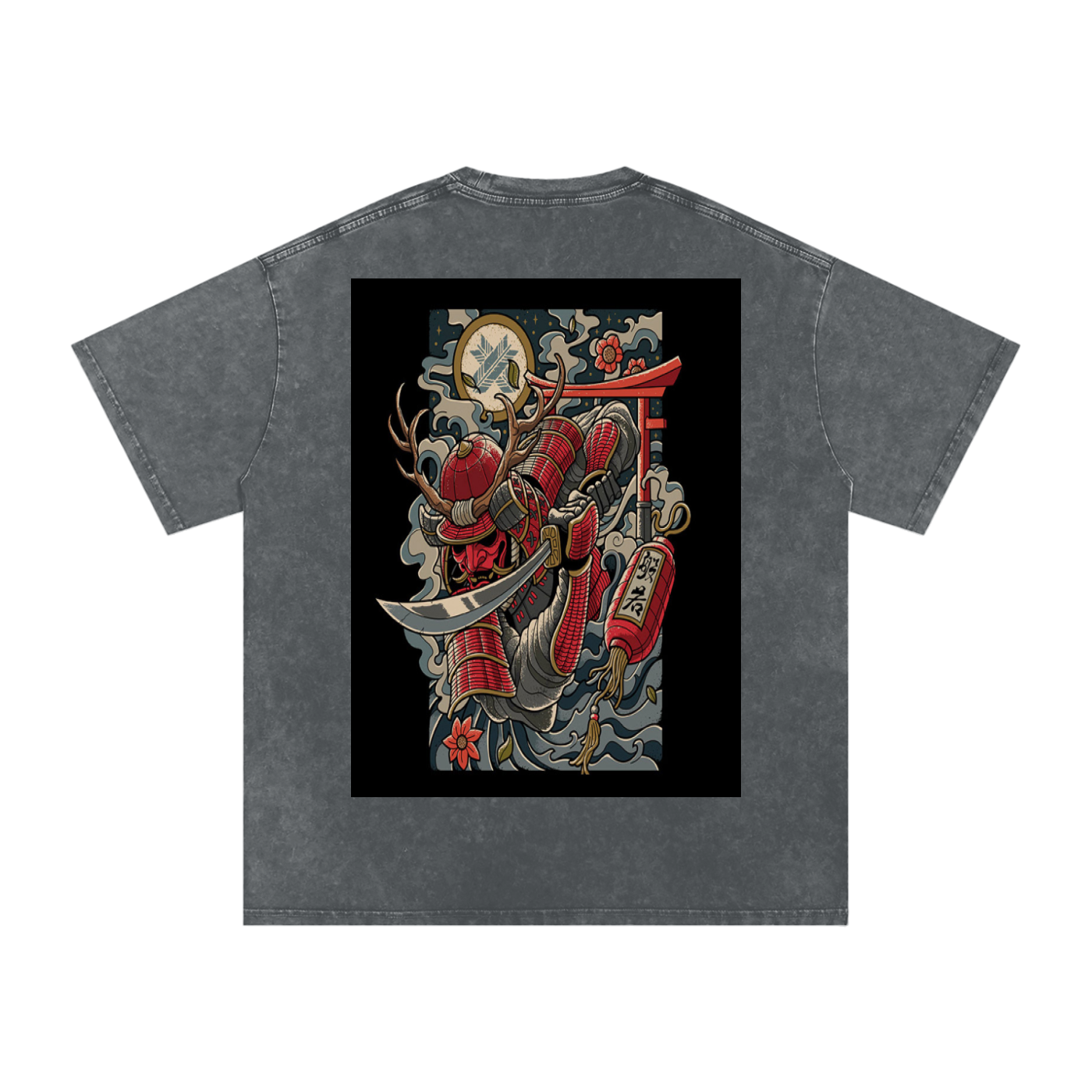 Richmond Snow Washed Oversized Cotton T-Shirt