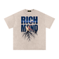 Richmond Snow Washed Oversized Cotton T-Shirt