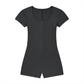 Women's Dual-Function Cape Tie-Waist Romper