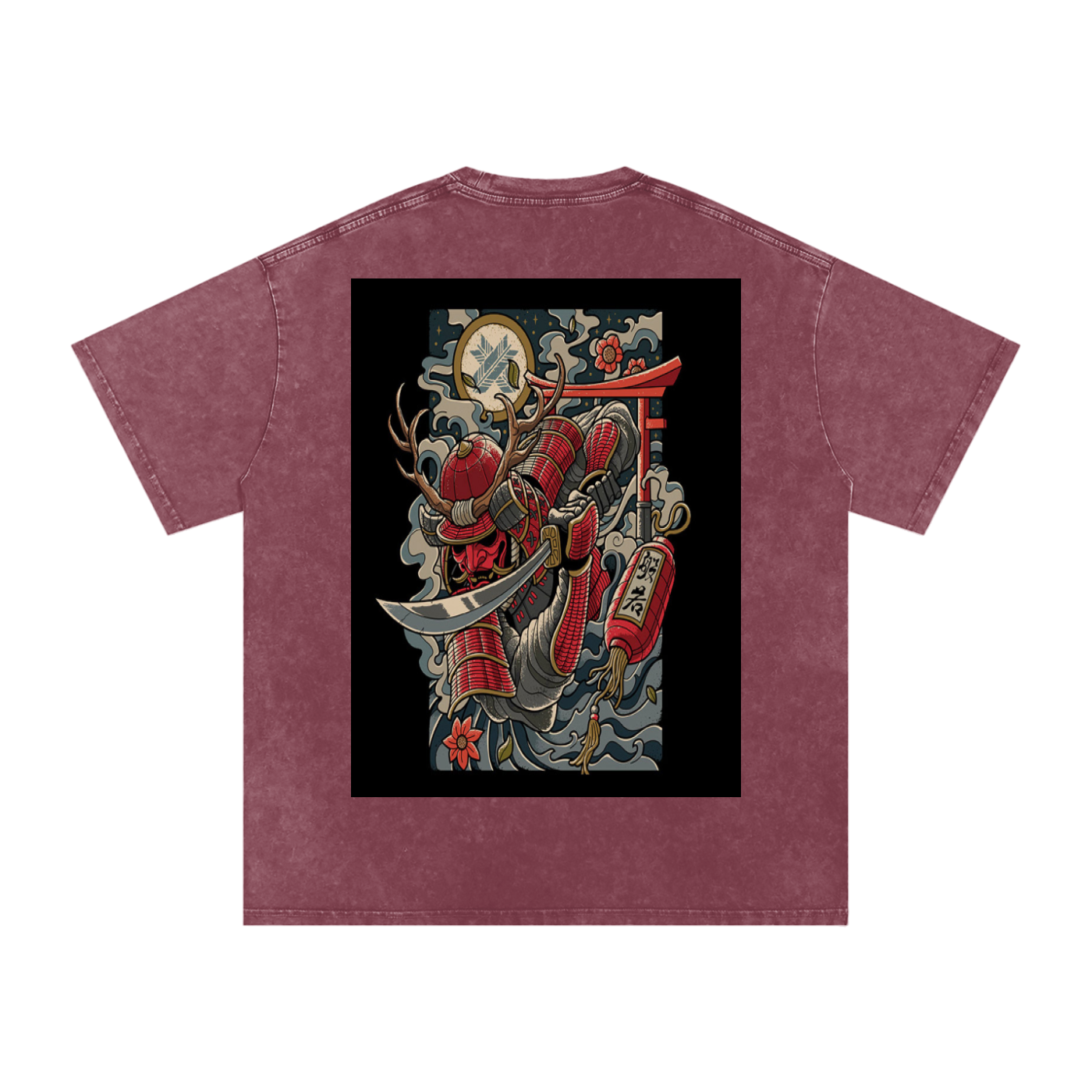 Richmond Snow Washed Oversized Cotton T-Shirt