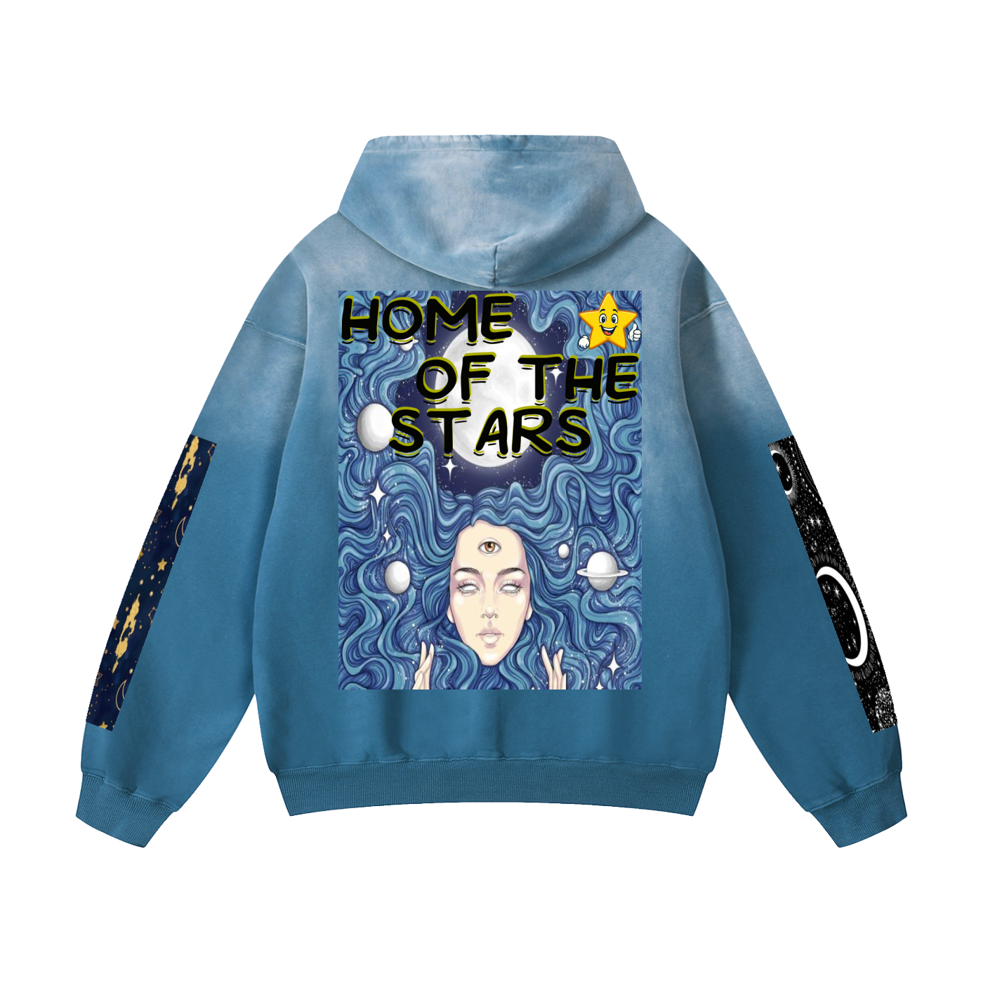 Verde Elementary Heavyweight Sun-faded Oversized Hoodie