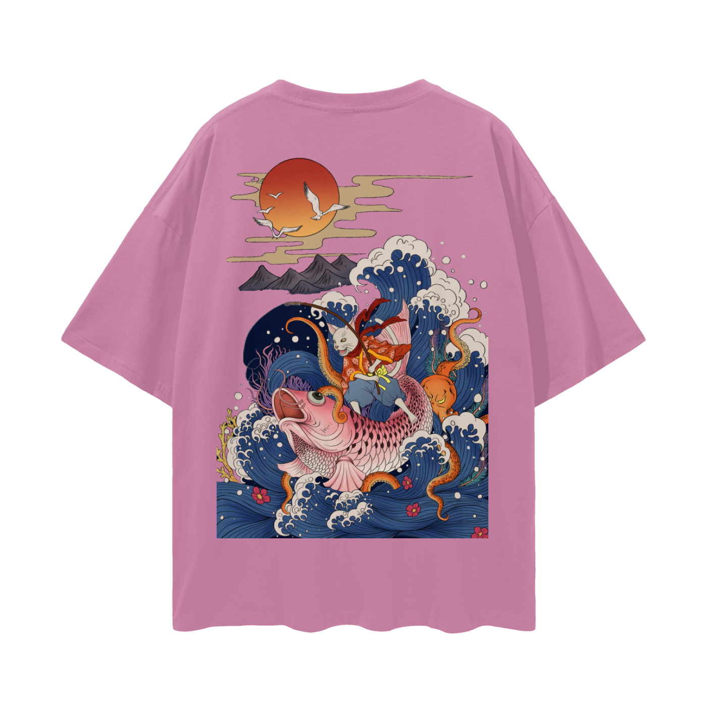 Cats are special too Streetwear Loose Drop Shoulder T-Shirt