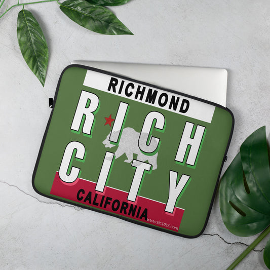 "510_Athletics" "RichCity" "Cali" Richmond, CA Laptop Sleeve [CUSTOMIZABLE!]