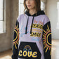 All Smiling cotton hoodie