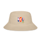 RichCity_Global I love basketball Bucket Hat - cream