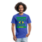 "RichCity_Global "Brazil" Fitted Cotton/Poly T-Shirt by Bestia_Graphics - heather royal