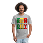 "RichCity_Global" "XXL_Senegal" Fitted Cotton/Poly T-Shirt by Bestia_Graphics - heather gray