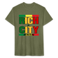 "RichCity_Global" "XXL_Senegal" Fitted Cotton/Poly T-Shirt by Bestia_Graphics - heather military green