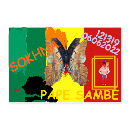 Poster 36x24 - white