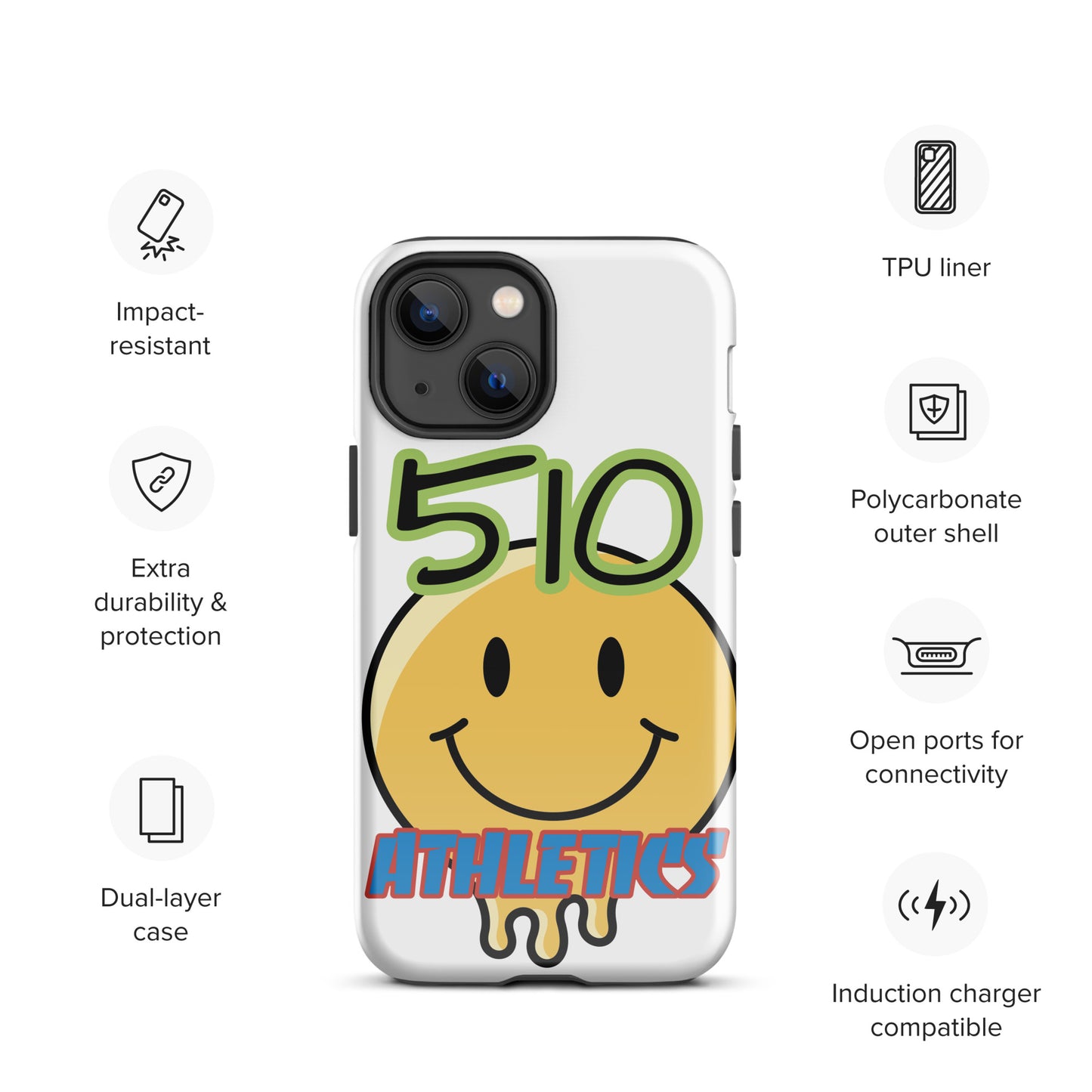 "510_Athletics" Tough Case for iPhone®