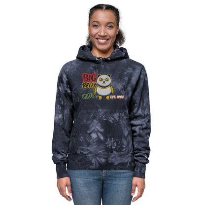 B.B.C. Unisex Champion tie-dye/ Embroidered hoodie