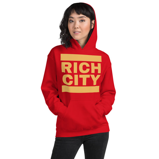 RichCity_Global Classic Style "RichCity" Harvest_Gold Unisex Hoodie