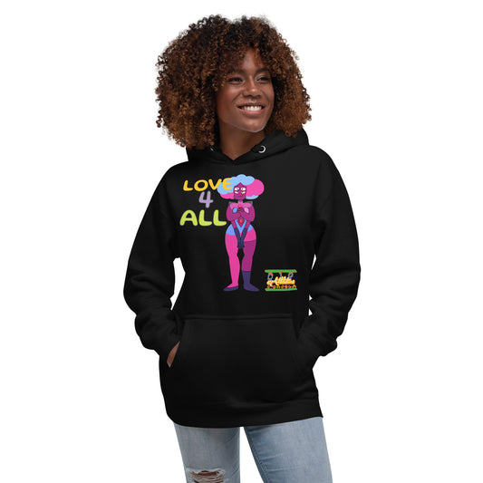 "510_Athletics" "Love 4 All" Unisex Hoodie