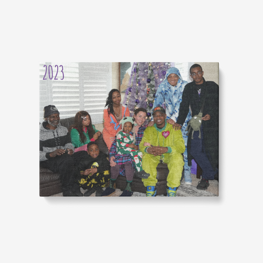 "Evry1's Brand" Customizable 1 Piece Canvas Wall Art for Living Room - Framed Ready to Hang 24"x18"