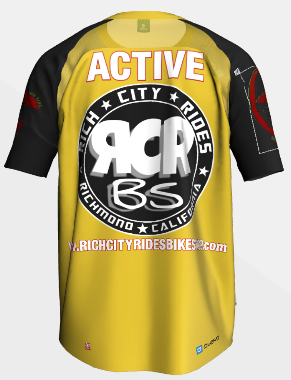 RichCity Rides Bike/Skate Cooperative x Owayo Sports -"Step-Bro's"_MTB_Jersey - Sustainable Clothing Collection