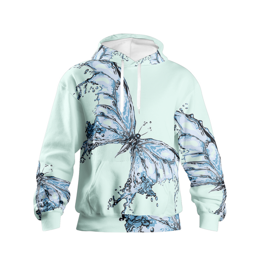 "510_Athletics" "Ocean Butterfly" Pullover Hoodies