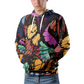 "510_Athletics" "ButterCamo" Colorful Hoodie