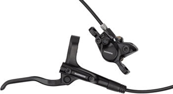 Shimano Alivio BL-MT200/BR-MT200 Disc Brake and Lever - Rear, Hydraulic, Post Mount, Resin Pads, Black