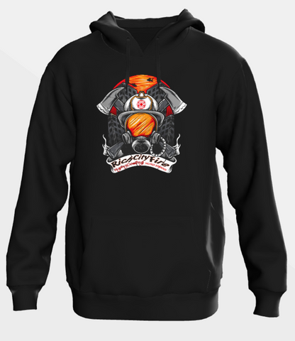 New 2023 Rich City Hoodie w/ Graphic "RichCity FireFighters"